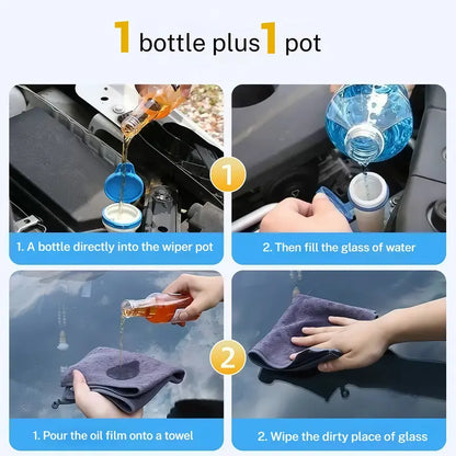 Car Glass Cleaner – Bug, Oil Film & Stain Remover