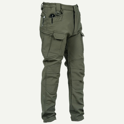 Men Waterproof Warm Fleece Pants for Outdoors