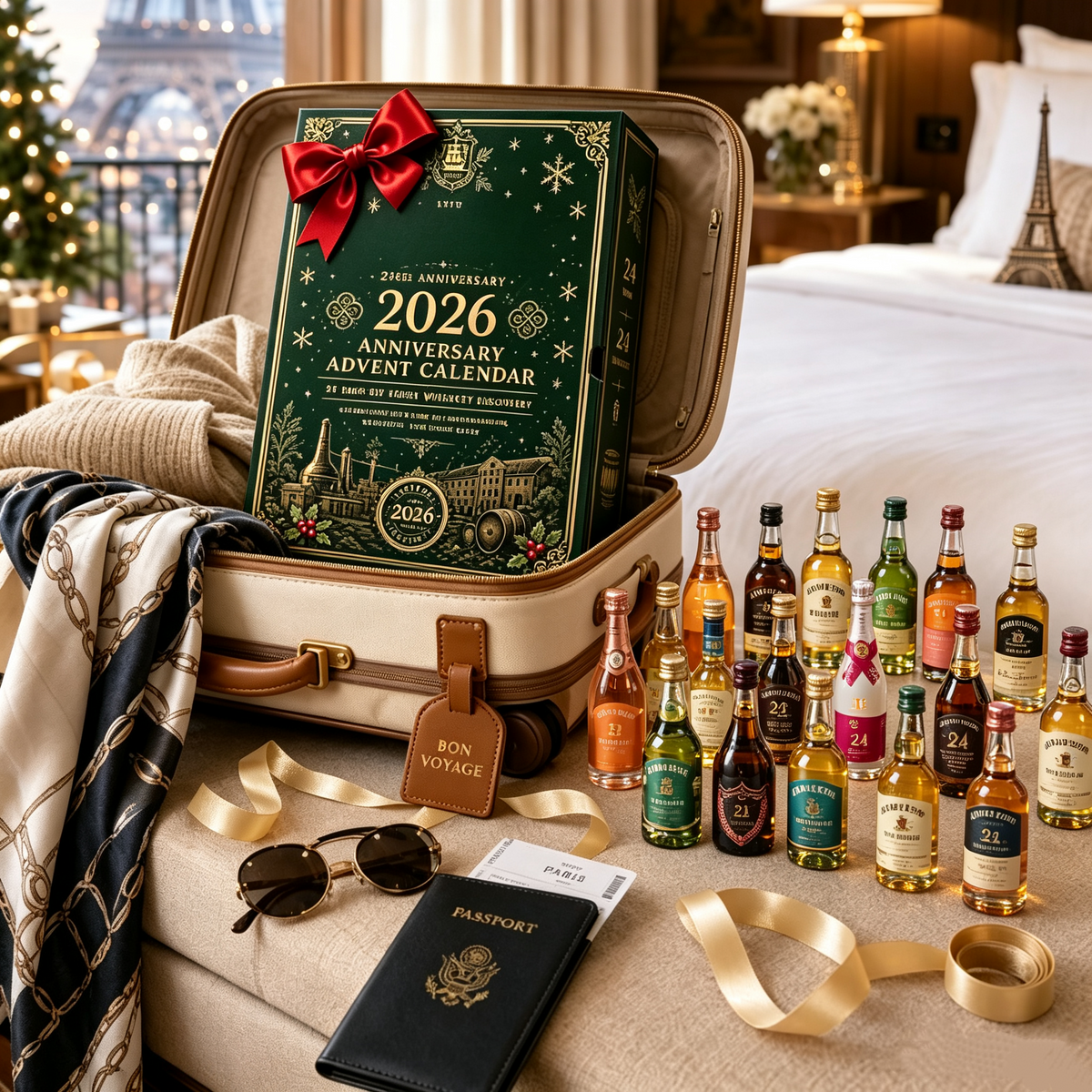 2026 Champagne Advent Calendar – 24-Day Collectible Christmas Countdown