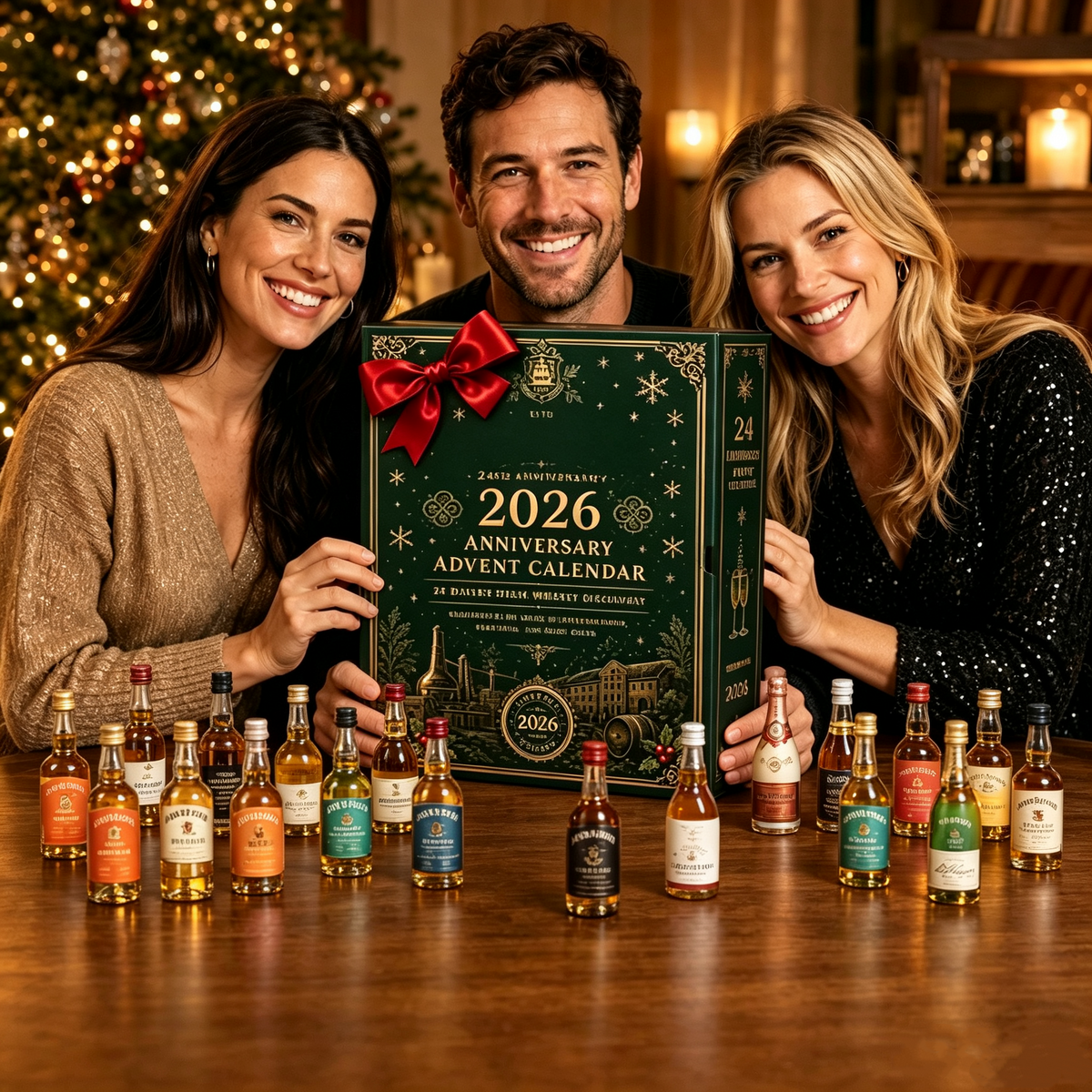 2026 Champagne Advent Calendar – 24-Day Collectible Christmas Countdown