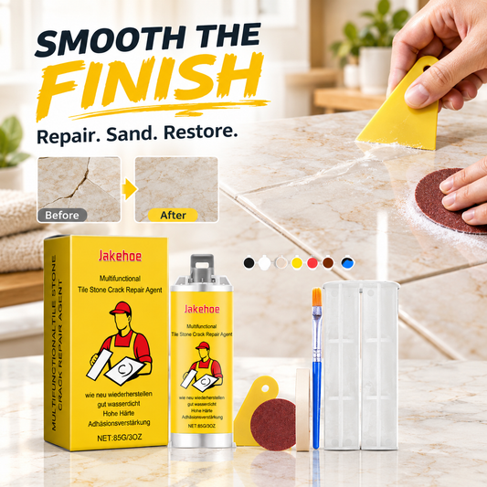 Tile Crack Repair Kit – Strong Epoxy Resin for Ceramic & Marble