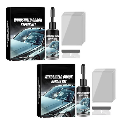 Windshield Repair Kit – DIY UV Resin Glass Crack & Chip Repair