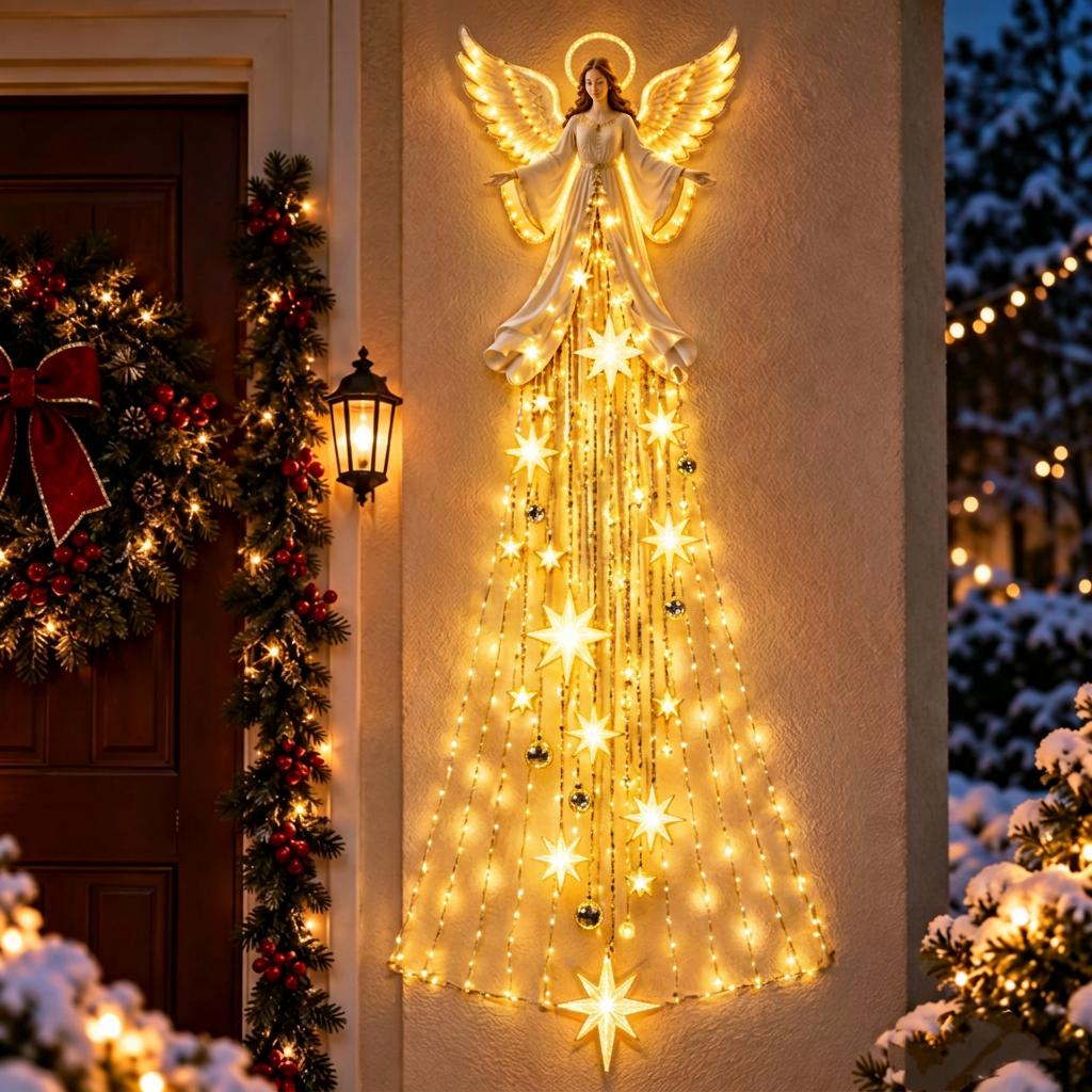 Bethlehem Star of Faith – Lighted Nativity Wall Decor for Christmas