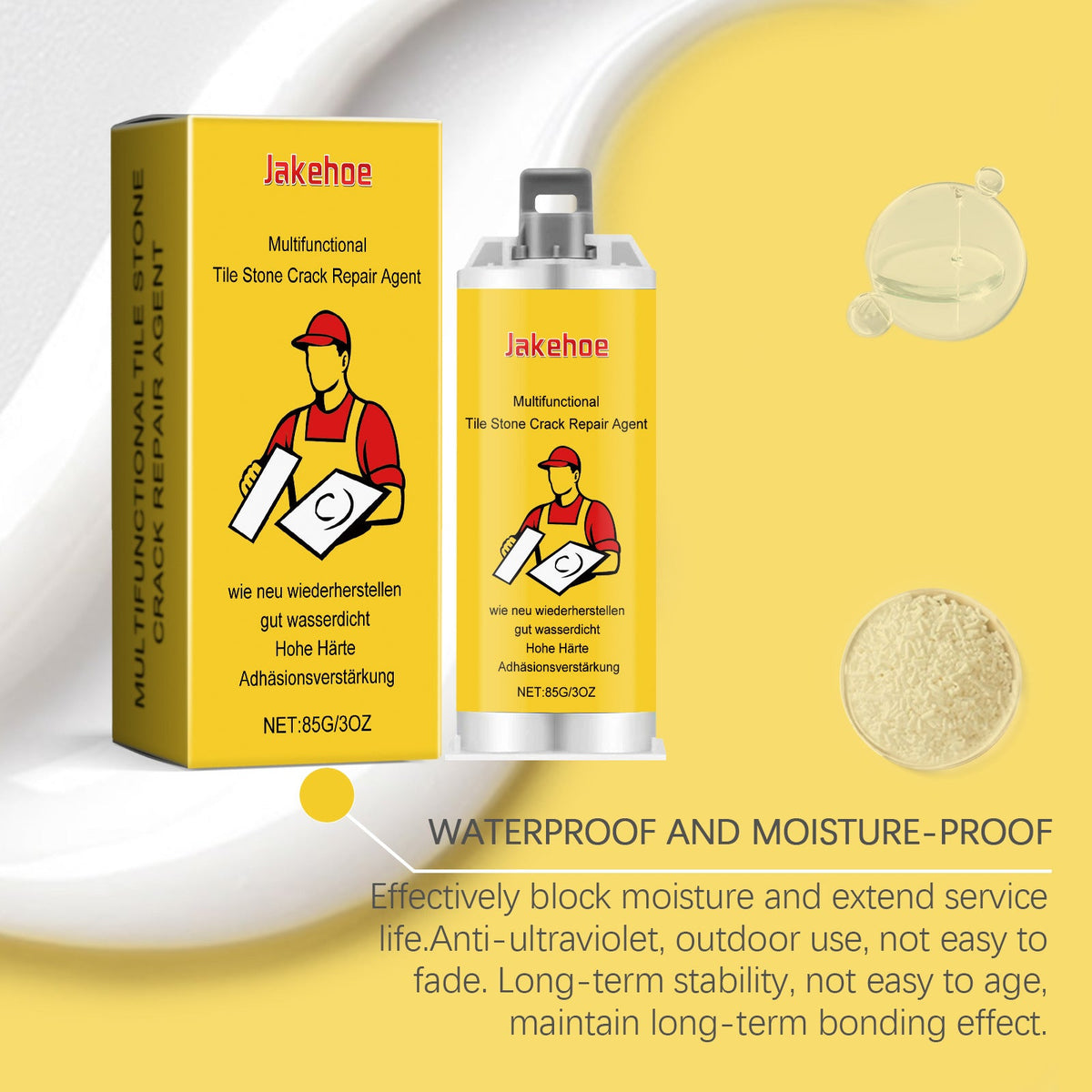 Tile Crack Repair Kit – Strong Epoxy Resin for Ceramic & Marble