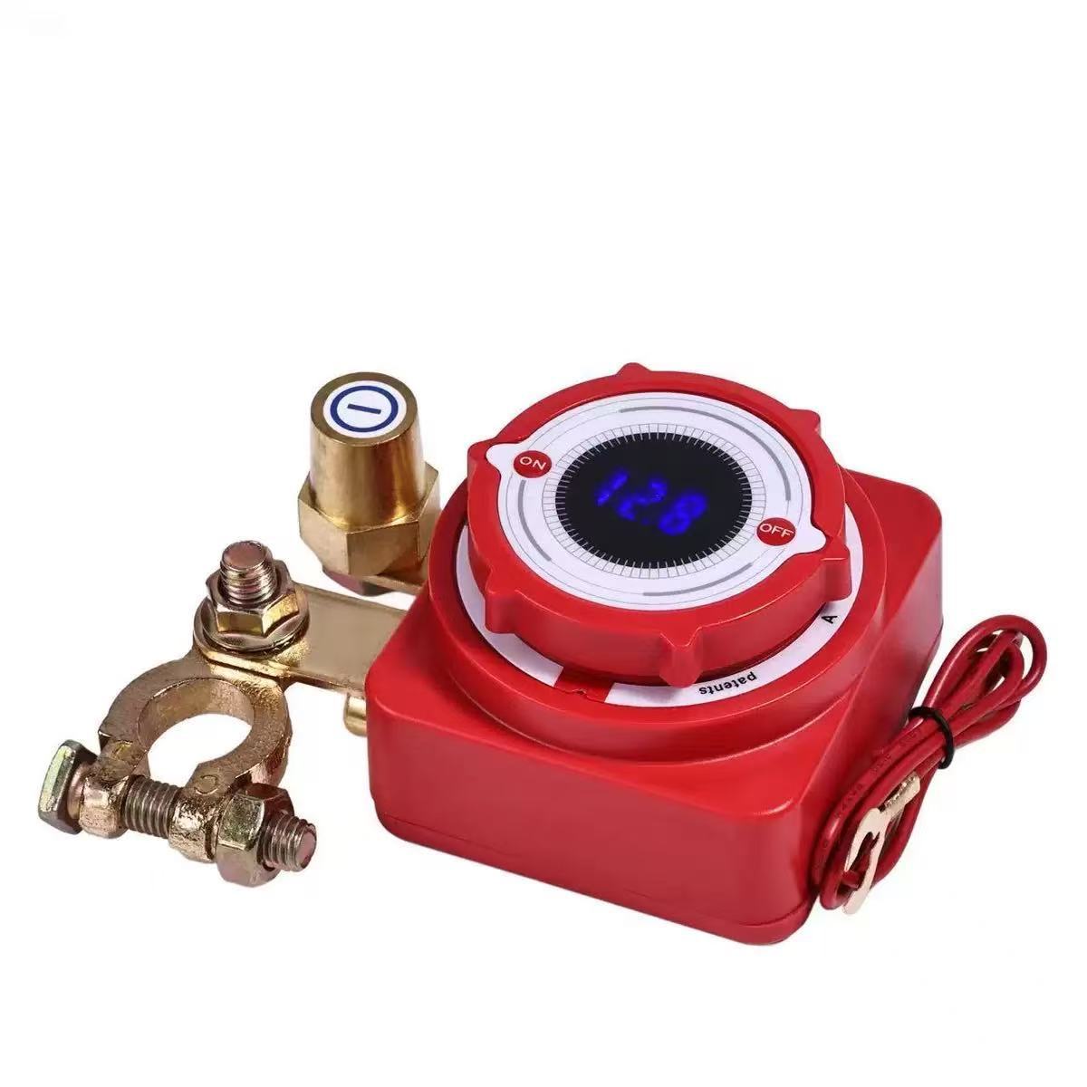 12V 240A Remote Battery Disconnect Switch with LED Voltage Display