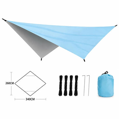 Beach Canopy Sunshade – Lightweight UV & Rain Protection