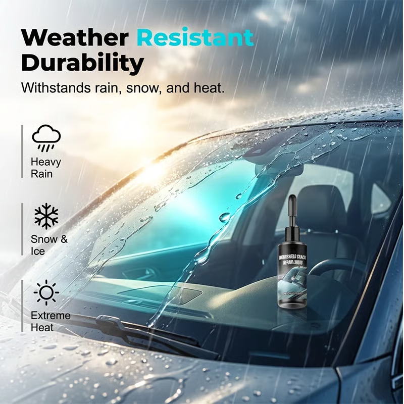 Windshield Repair Kit – DIY UV Resin Glass Crack & Chip Repair