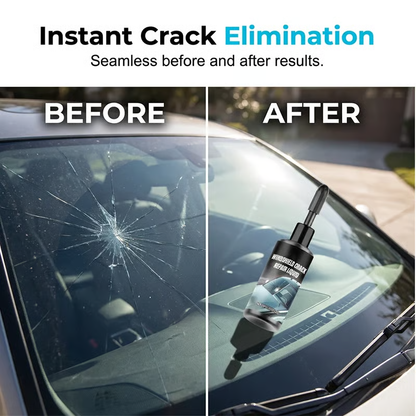 Windshield Repair Kit – DIY UV Resin Glass Crack & Chip Repair