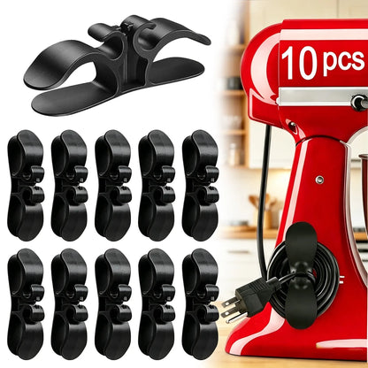 10-Pack Kitchen Appliance Cord Organizer – Tidy Wires, Clean Counter