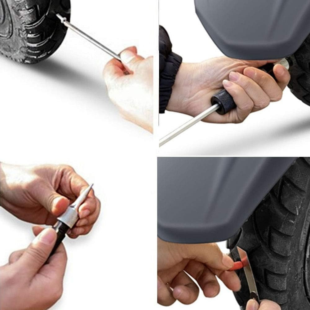 Portable Tire Repair Plug Kit – Fast Emergency Puncture Repair Tool
