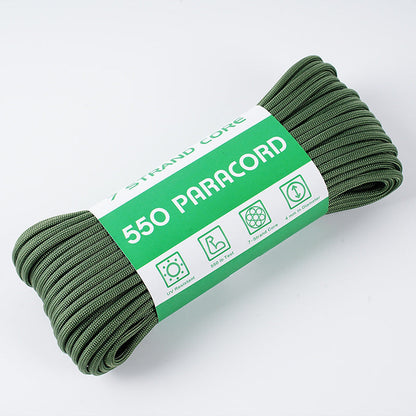 550 Paracord 7-Strand Braided Rope – Strong, Versatile & Ready for Adventure